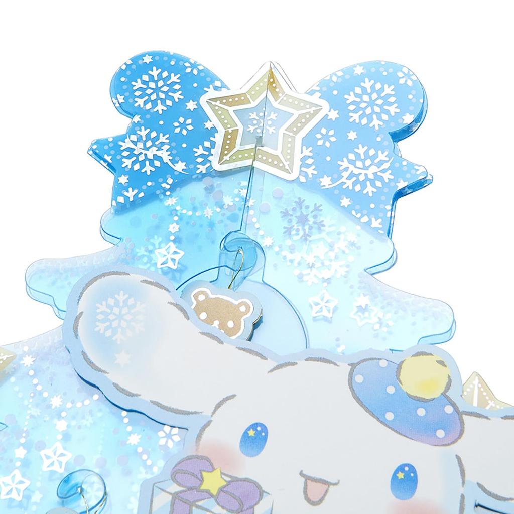 Sanrio Mensaje de Navidad Azul Transparente Barcos de Felicitación JX SANRIO 524654 Tarjeta, Tarjeta, Cinnamoroll, Material, Árbol, Tarjeta, Extranjero, 61-3,