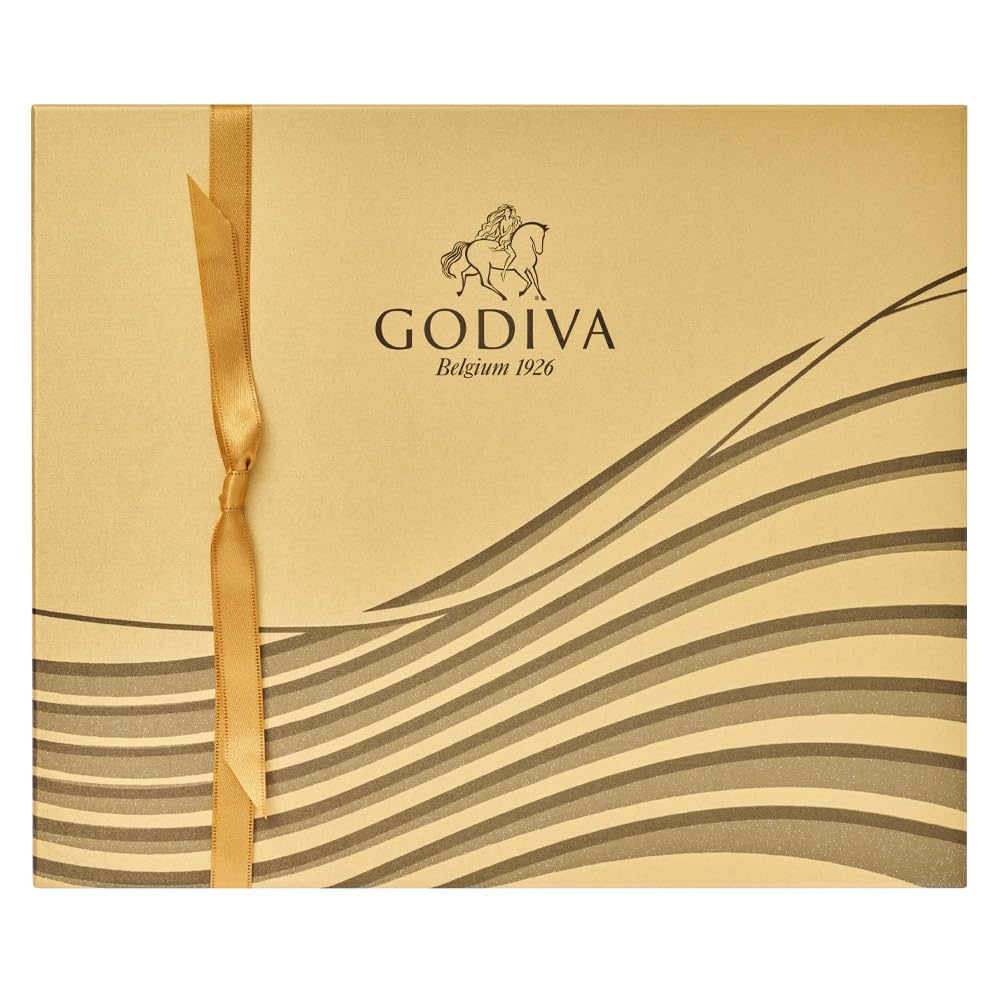 Chocolate Gift Sweets Assortment Godiva Heart of Gold Collection (GODIVA) (30 Pieces)