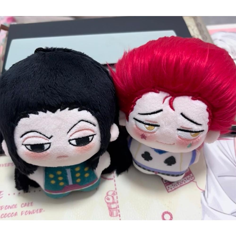 Anime HXH Plush Toys Cute Cotton Soft Stuffed Sea Star Plush Doll Illumi Zoldyck Plush Hisoka Plush Toys Keychain Pendant Gifts