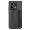 For Honor 400 Pro 400 Lite Carbon Fiber Wallet Card Holder Leather Cover for Huawei Honor400 Pro Magnetic Protection Phone Bags