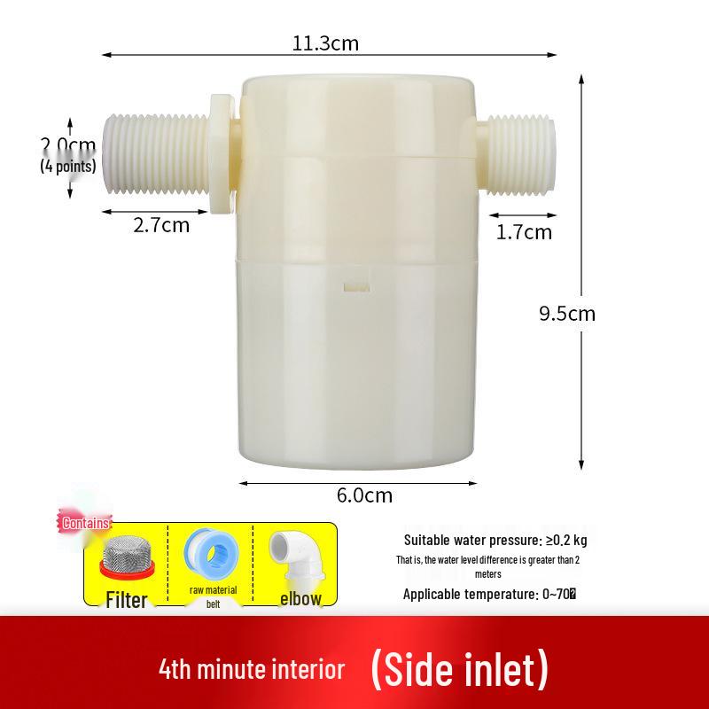 Automatic Float Valve for Tank Water Level Control