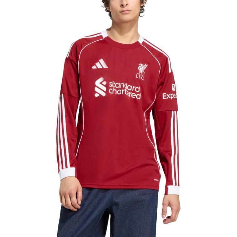 adidas Doprava zdarma s adiClub Liverpool Fc 25/26 Dlouhý rukáv Domácí dres JV6456