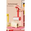 New Tearable Roll Paper Sticky Roller Dust Wiper Pet Hair Clothes Carpet Tousle Remover Portable Replaceable Cleaning Brush Tool