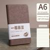 Colorful A6 Hardcover Notebook,Horizontal Line Pages.80 Sheets/160 Pages/Book 70GSM,Office Students Supplies