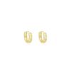Retro Simple And Exquisite Coin Hollow Ear Buckles, Light Luxury Niche Metal Wind Geometric Temperament Fashionable Earrings