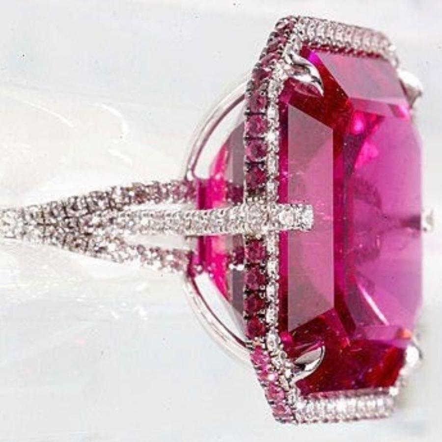 High-end luxury exquisite square zircon simulation alloy ring women's ring engagement ring