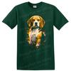 Beagle Dog Art T Shirt Cool Graphic Tee for Dog Lovers and Pet Owners