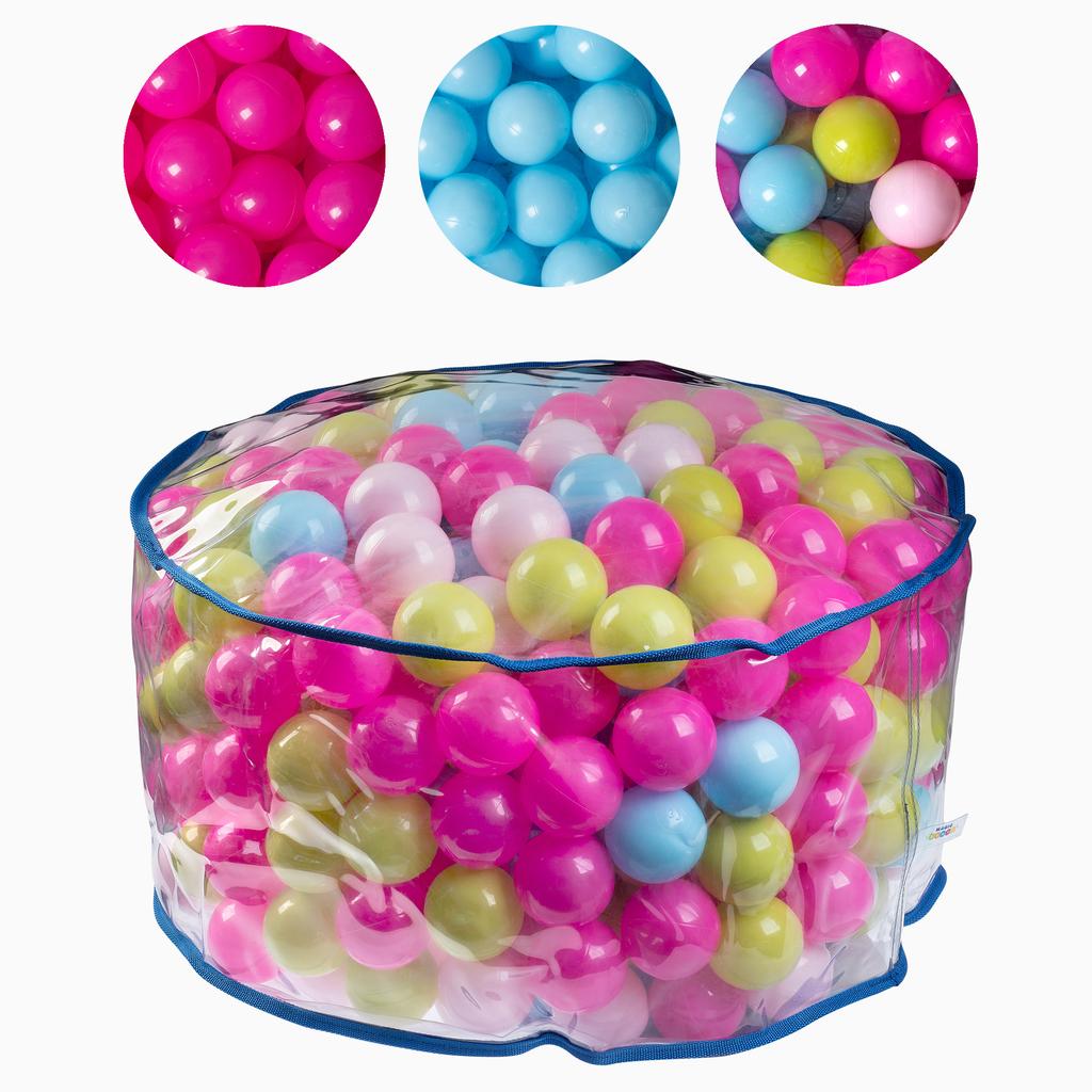 KADAX Children's Seat Pouf Balls Colored