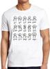 Funny Algebra Dance Graph Figures Math Equation Joke Manga Gift Tee T Shirt M976
