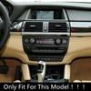Car Center Console Air Condition Vent Panel Trim For BMW X5 E70 X6 E71 2008-2014