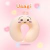 Cute Chiikawa Hachiware Usagi U-Shaped Neck Pillow Travel Pillow Soft Memory Foam Neck Support Cushion Gifts For Airplane Office