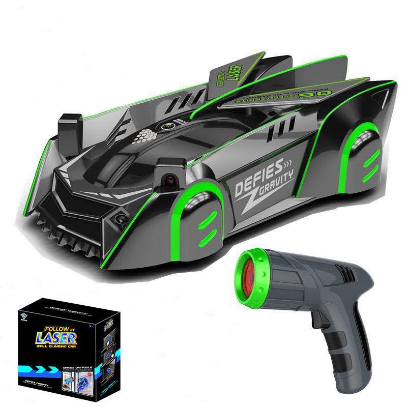 Infrared Laser RC Wall Climbing Car 2.4GHz Remote Control Anti-Gravity Ceiling Drift Stunt Racing Vehicle with Lights Kids Toys