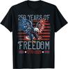 USA 250th Anniversary 1776-2026 American Flag Patriotic T-Shirt