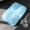 4 Cavity Silicone Dessert Molds Realistic Mangoes Shape Baking Mould For Bakers Beginners Kitchen Accessories