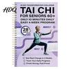Beginner Tai Chi Guide Daily Practice Planner Seniors Beginners 28-Day Fitness Training Log Improve Balance Wellness Strength Weight Loss Book