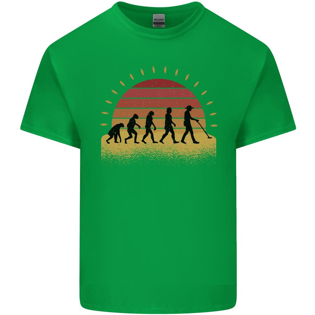 Evolution of a Metal Detector Detecting Unisexs Light Cotton TShirt