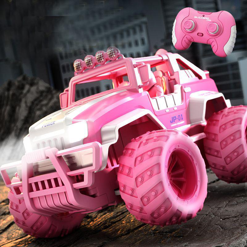 Remote Control Off-road Vehicle Pink Girl Toy Remote Control Car Climbing Car Children Boy Girl Toy Car Gift