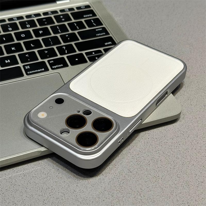 Magnetic Glass Lens Protector for iPhone 14-17 Pro Cases
