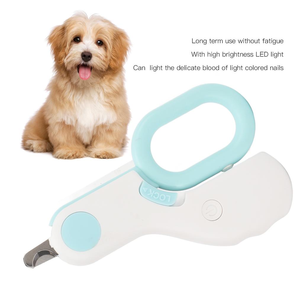 Pet Nail Clipper   Professional Safe Dog Nail Trimmer with LED Light for Kitten Puppy Rabbits