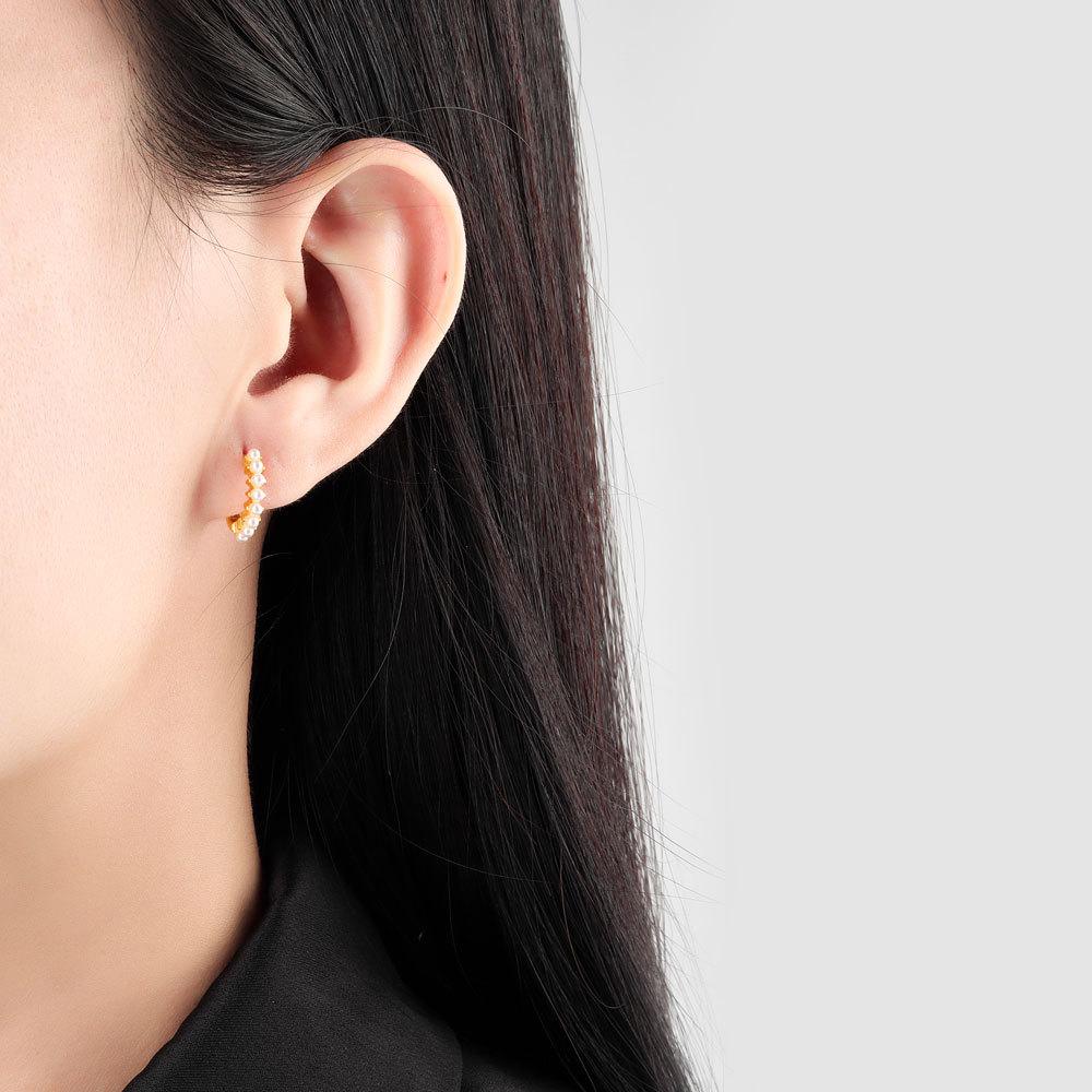 Lindon Copper Alloy Synthetic Pearl Earrings Drop Earrings For Women Wedding Party Gifts