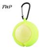 Portable Golf Ball Container Silicone Cover with Carabiner, Standard Holder, Travel Case Carrier Protective Sleeve, Accessories, Gift for Golfers