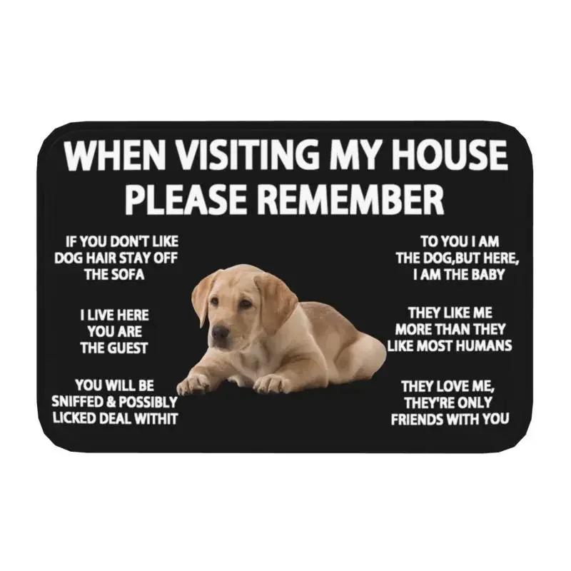 French Bulldog Doormat Mat Anti-Slip Frenchie Dog Bath Kitchen Living Room Rug Carpet 40*60cm