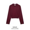 2024 Winter Women's Fashion: European & American Style Wide Sleeve Knit Sweater
