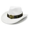 New fashion bull head accessories peach top top hat personalized grassland Tibetan western cowboy hat versatile cowboy hat