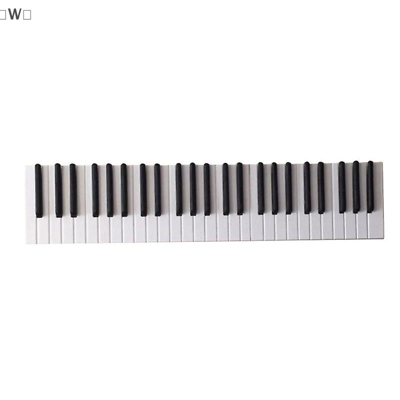 Piano Key Wall Mounted Coat Rack Hook 39cm Decorative For Home Office Bedroom Wall Art Home Gift Hanger