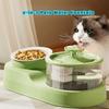 Mute 2-in-1 Pets Water Fountain Auto Filter Pet Feeder Pet Supplies Cat Drinker Bowl  for Home