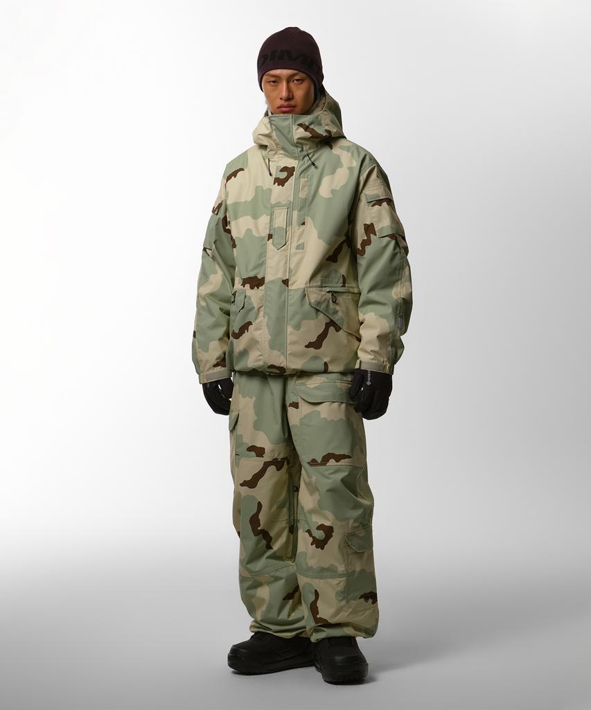 DIMITO Vtx Banded Cargo Pants (Wide Fit Lv.1) Desert Camo