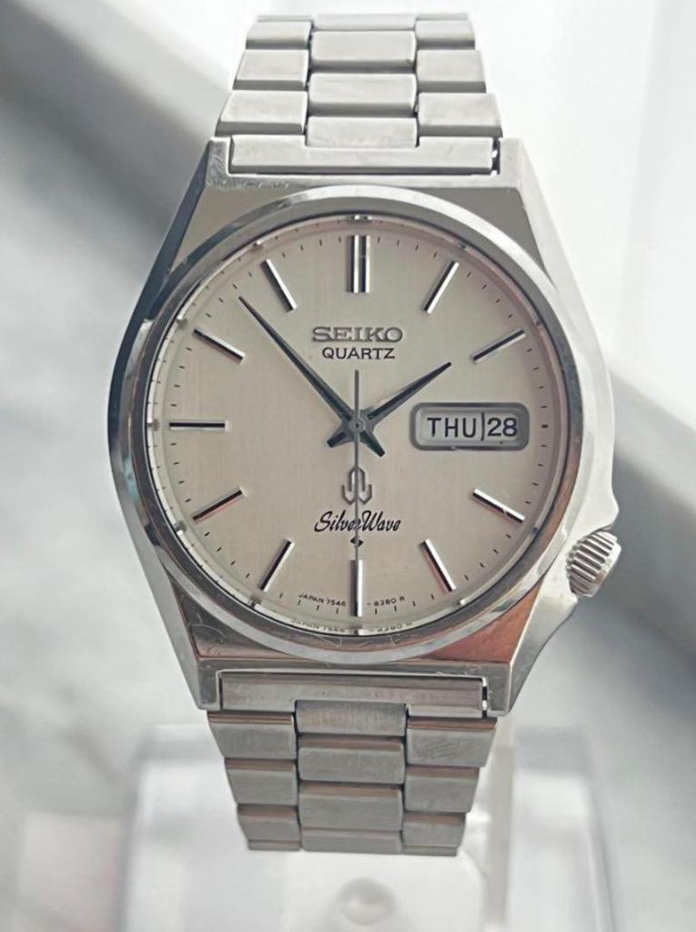 [USED] Battery Replaced SEIKO SilverWave DAYDATE Popular