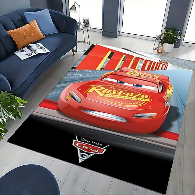 1pc Mcqueen Carpet Rug for Bedroom Living Room Decor Sofa Home Game Area Rug Non-slip Floor Mat. D073001
