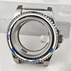 40mm Stainless Steel Case for Men's Modified Watch with Mineral Glass, Compatible with 2813/8215 Movements