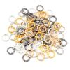 50-100 Stück/Los 8 10 15 18 20mm 5 Farben Biegeringe Runde Gedrehte Sprengringe Verbindungsstücke Für DIY Schmuckzubehör Herstellungsmaterialien