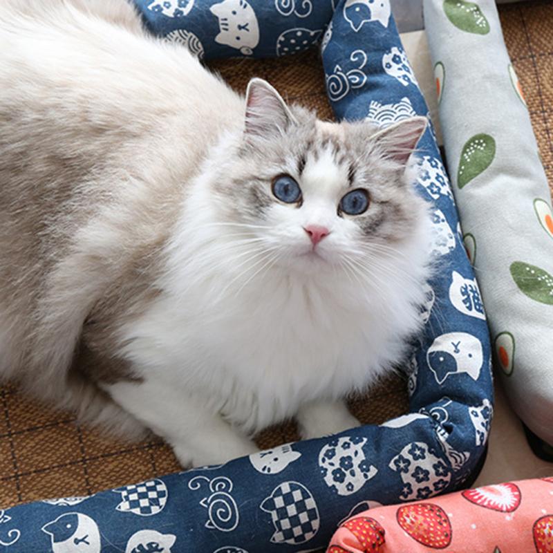 Summer Pet Cooling Mat Square Breathable Dog Cat Bed Cushion Pet Products Accessories