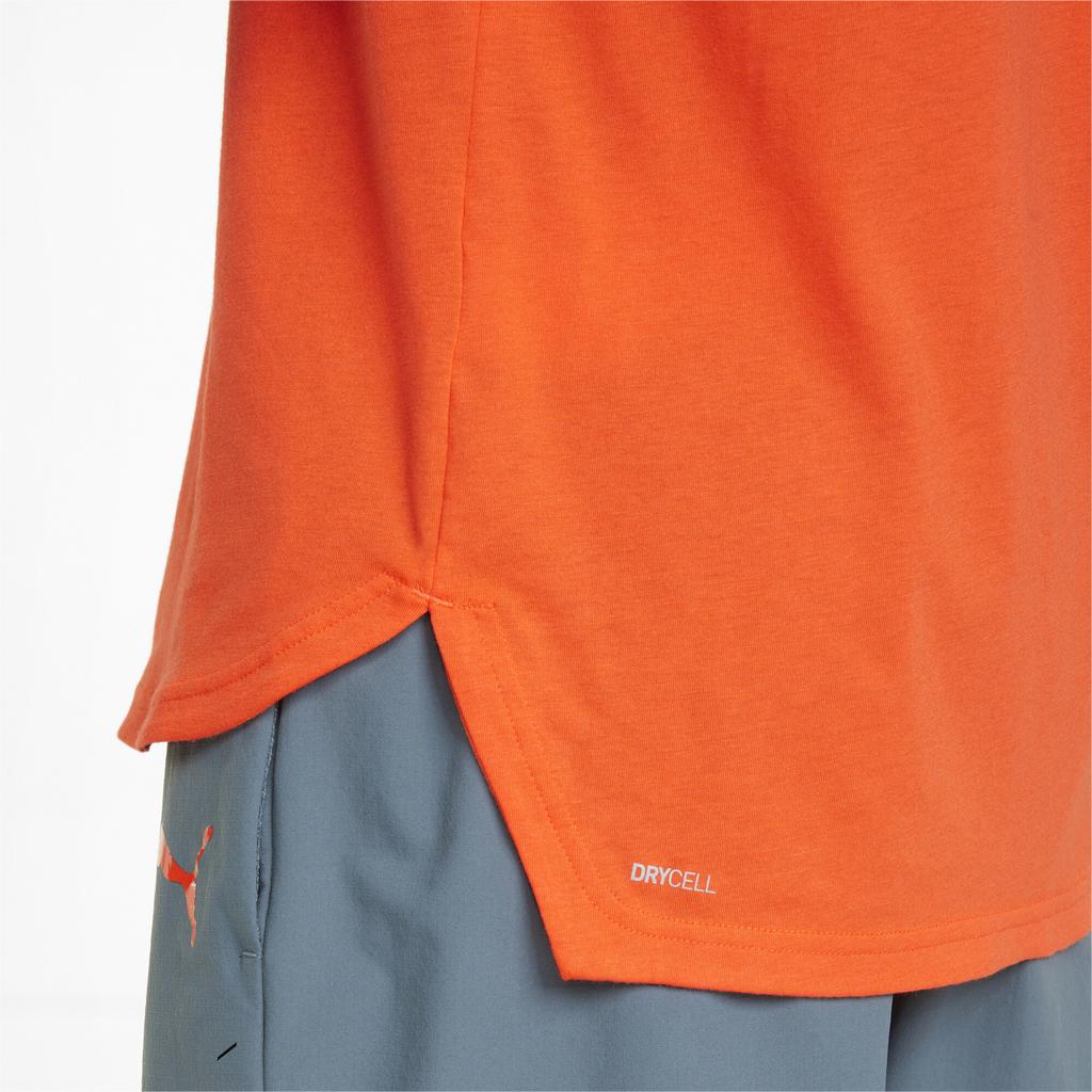 Puma Training Series Comfortable Sports Short Sleeve Round Neck Dopamine T-Shirt Men T-Shirts Cherry-Tomato-Red 521537-25