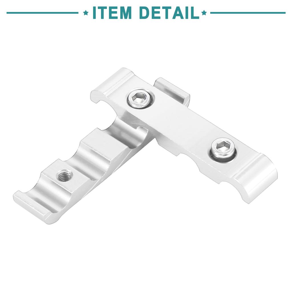 ACROPIX Zündkabelhalter Autozubehör Silberton - 2er-Pack