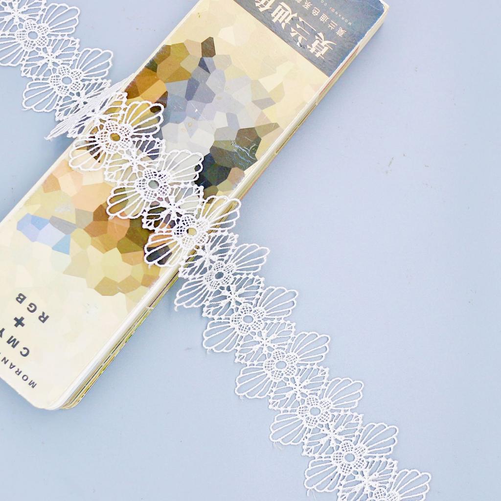 Hollow Candy Polyester Water-Soluble Lace Lace Clothing Decoration Material, Bilateral Handmade Lace Accessories
