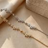 Micro-inlaid Zircon Adjustable Zircon Bracelet Shiny Hand Chain Pull Flower Bracelet  Gifts