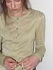 ETMON Wrap Cardigan T-Shirt, Light Green