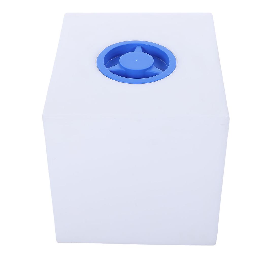 12 Gallon RV Fresh Water Tank 13.39x15.75x13.39in Food Grade LLDPE Water Storage Container for Trailers Boats Yachts