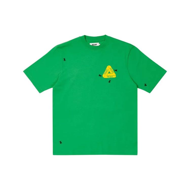 Palace Fly T-Shirt Green Unisex Tops P20ES011
