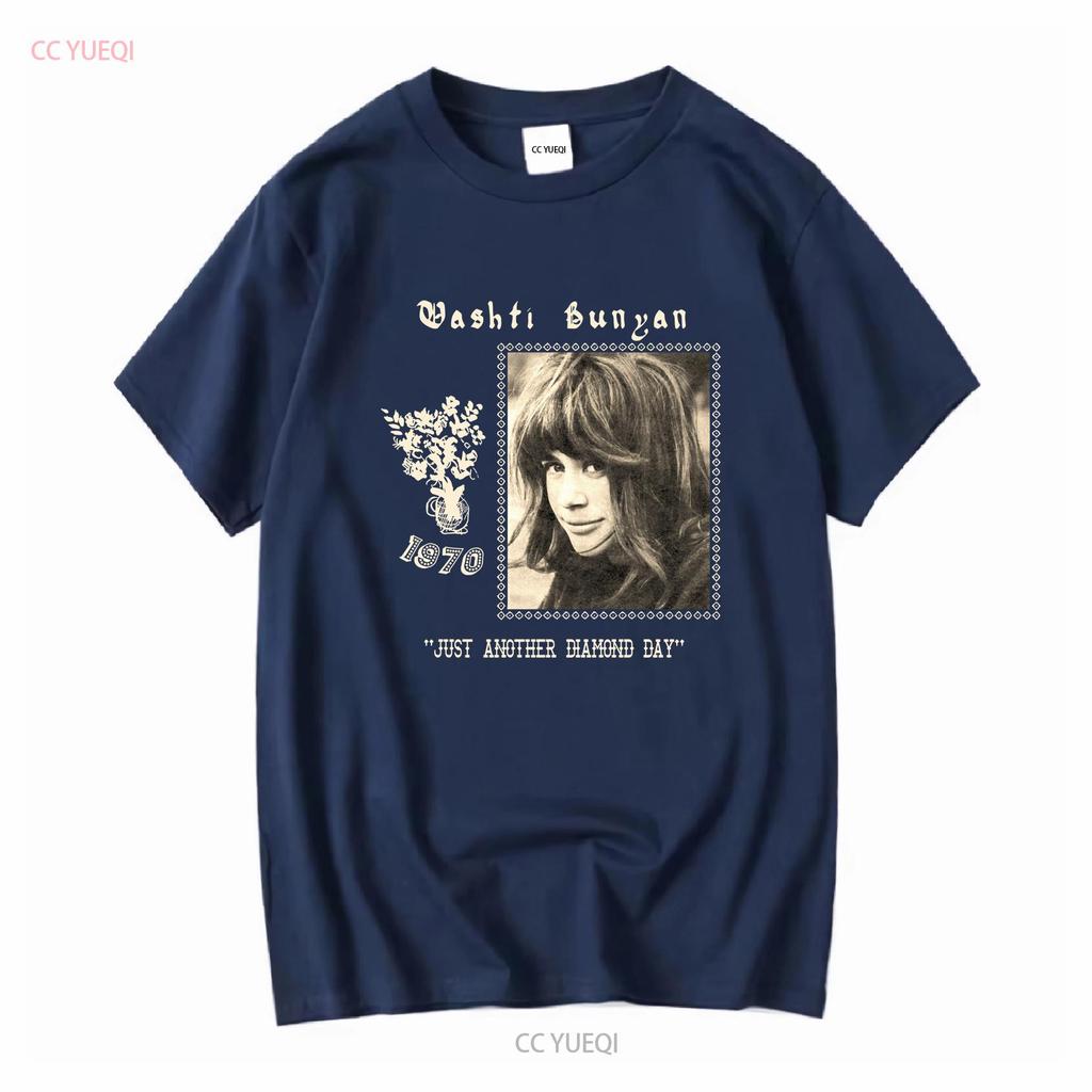 Vashti Bunyan Just Another Diamond Day T Shirt Size S 5XL vintage Washed fashion graphic homme Slightly Unisex Stylish