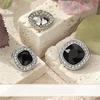 FCXDG 10pcs Super Beautiful Luxury Gem Buttons Women's Clothing Decorative Accessories Dress Fur Coat Rhinestone Heart Buttons