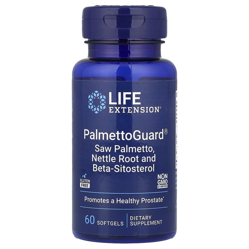 Palmettoguard®, Saw Palmetto, Nettle Root and Beta-Sitosterol, 60 Softgels