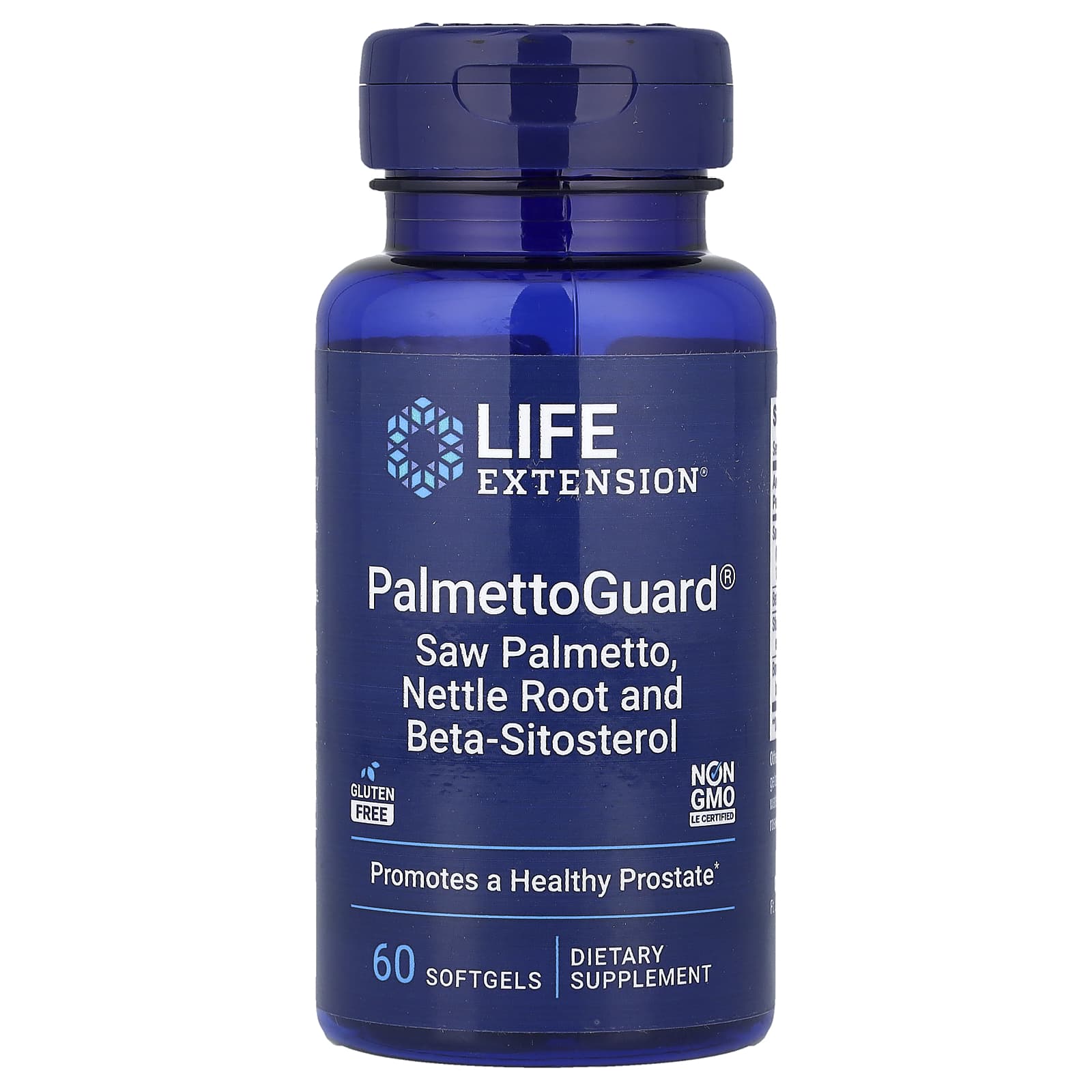 

Palmettoguard®, Saw Palmetto, Nettle Root and Beta-Sitosterol, 60 Softgels