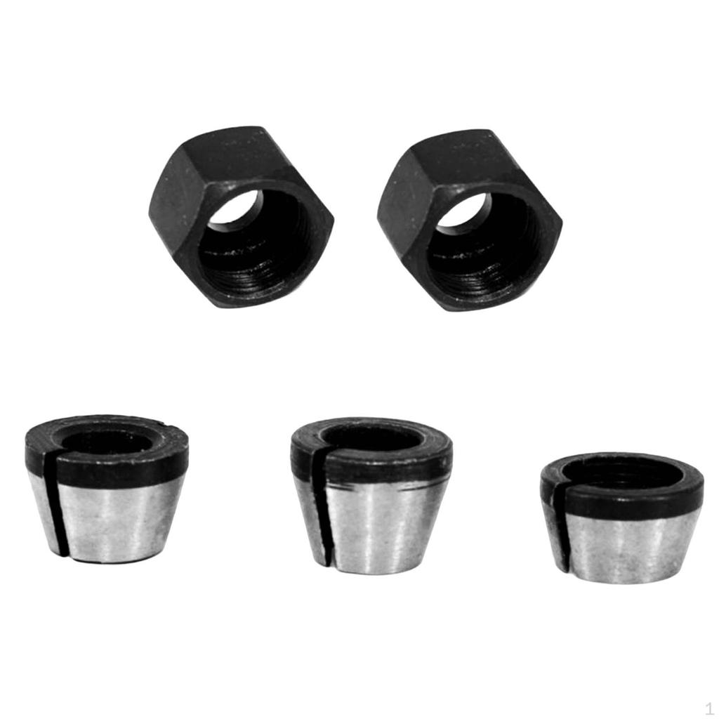 3 Pieces Collet Chuck Adapter Engraving Machine Tool for