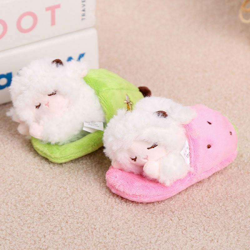 Plush Duck Keychain Toy With Pp Cotton Filling For Girls And Women