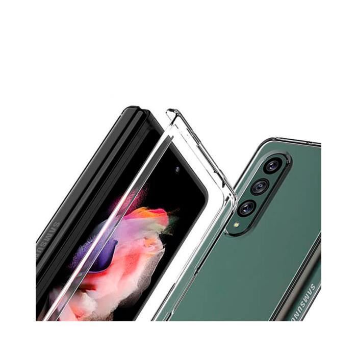 Husă rigidă din silicon Samsung Z Fold3 5G Transparentă